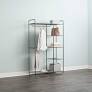 Photo 1 of  Style Selections Wardrobe Gray Steel Clothing Rack