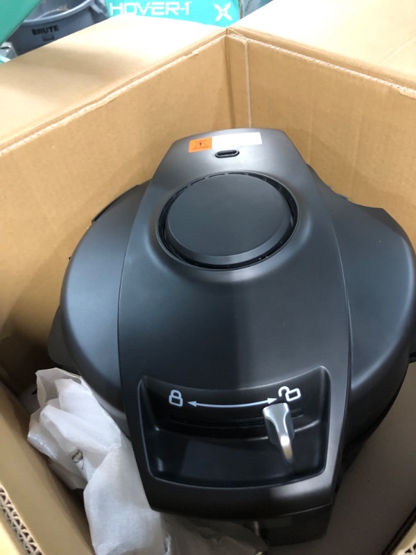 Photo 2 of **FOR PARTS NON FUNCTIONAL**DAMAGE
Instant Pot Duo Crisp Ultimate Lid, 13-in-1 Air Fryer and Pressure Cooker Combo, Sauté