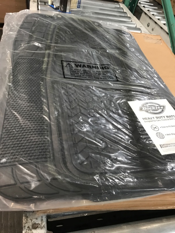 Photo 3 of Dickies® 2-Piece Black Durasport Floor Mats