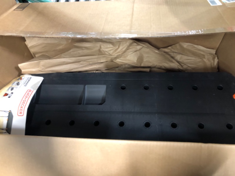 Photo 1 of *MINOR DAMAGE*
BLACK+DECKER Workbench, Work Table, Portable and Versatile (BDST11552)