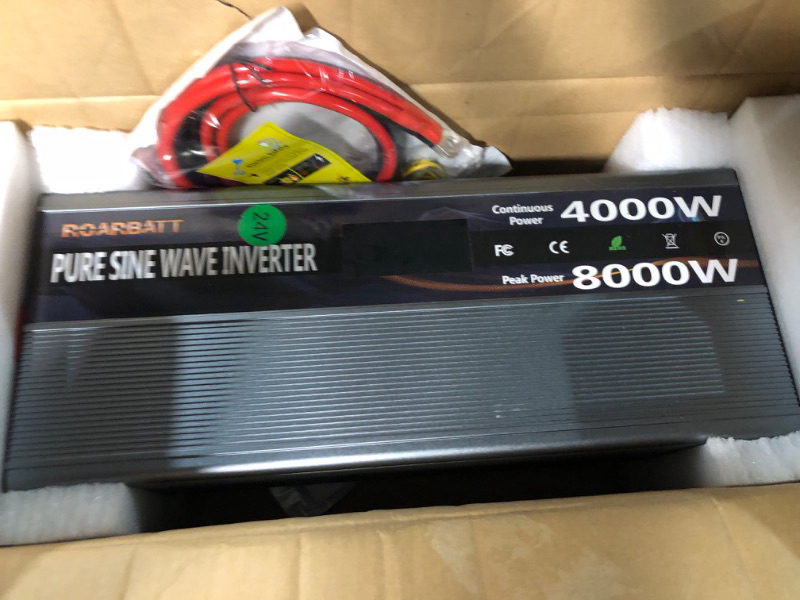 Photo 3 of * used * see all images *
Pure Sine Wave Power Inverters 4000W 12V DC to AC 110V 120V Peak Power 8000W 