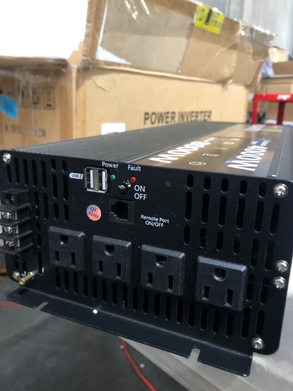 Photo 5 of * used * see all images *
Pure Sine Wave Power Inverters 4000W 12V DC to AC 110V 120V Peak Power 8000W 