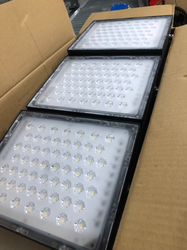 Photo 3 of LED Flood Light Outdoor, STASUN 300W 27000lm Outdoor Area Lighting, IP66 Waterproof Exterior Floodlight Commercial Security Light