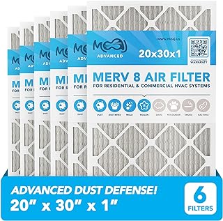 Photo 1 of 20x30x1 air filters pack of 6