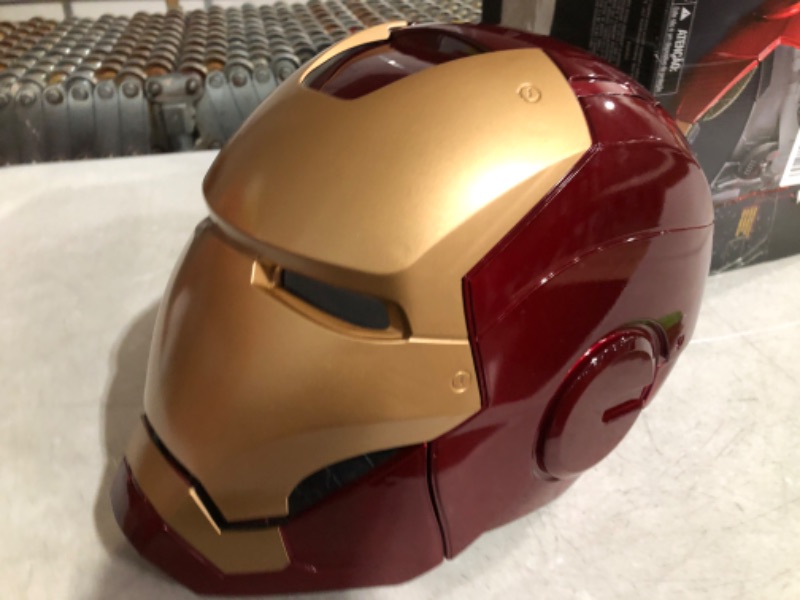 Photo 5 of Avengers Marvel Legends Iron Man Electronic Helmet - Multicolor Characters