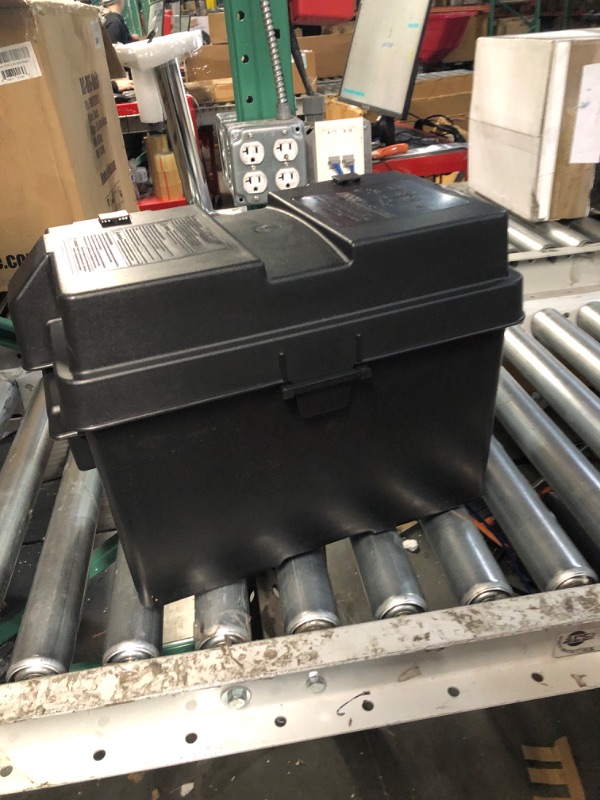 Photo 4 of NOCO Snap-Top HM327BKS Battery Box, Group 27 12V Outdoor Waterproof Battery Box 