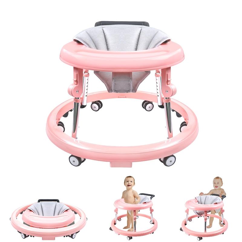 Photo 1 of ***READ NOTES***Pink Jumperoo Baby Bouncer and Activity Center with Spinning Seat plus Lights Music Sounds and Baby Toys, Pink Petals