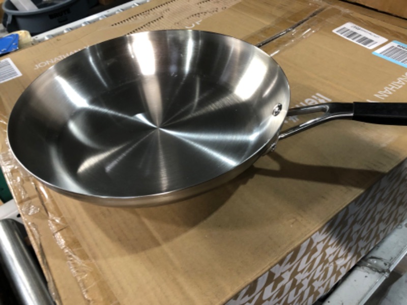 Photo 6 of ***USED**KitchenAid Stainless Steel Cookware / Pots and Pans Set, 10 Piece, Brushed Stainless Steel Cookware Set (10 Piece)