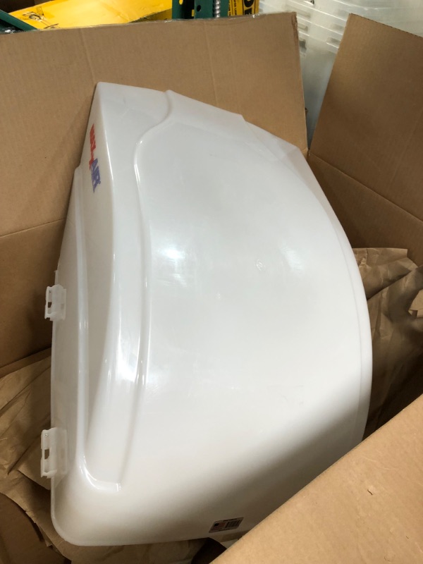 Photo 3 of Maxxair 00-955001 White Fanmate Fan/ Vent Cover with Ez Clip Installation Hardware