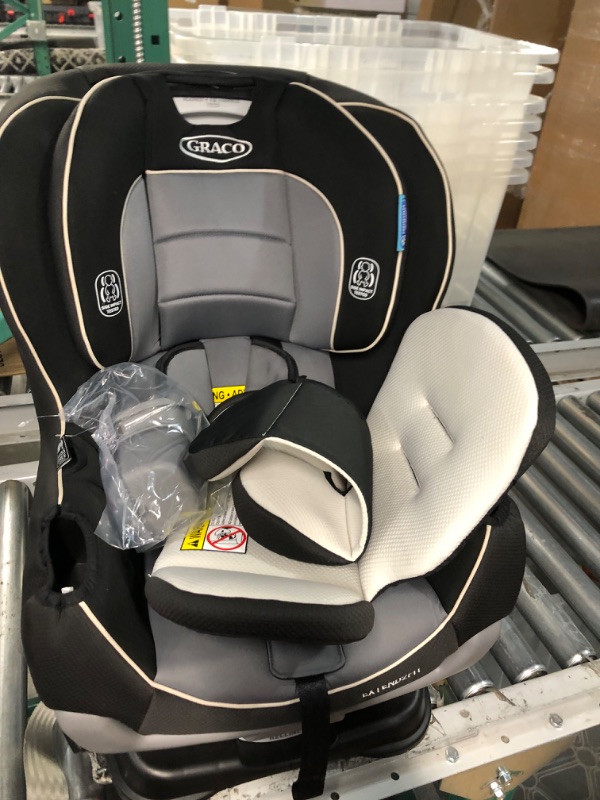 Photo 1 of Graco Extend2Fit Convertible Car Seat, Ride Rear Facing Longer with Extend2Fit, Gotham 2-in-1 Gotham