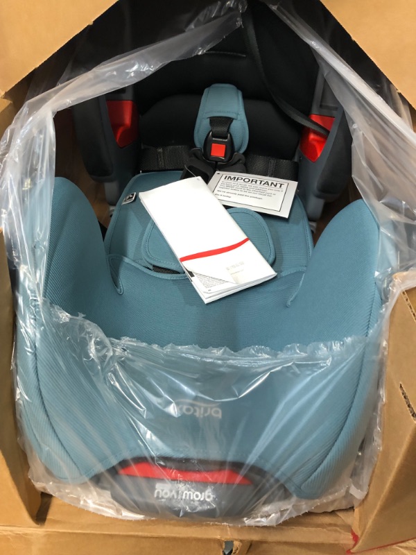 Photo 3 of Britax Grow with You ClickTight Harness-to-Booster, Green Contour SafeWash ClickTight Green Contour