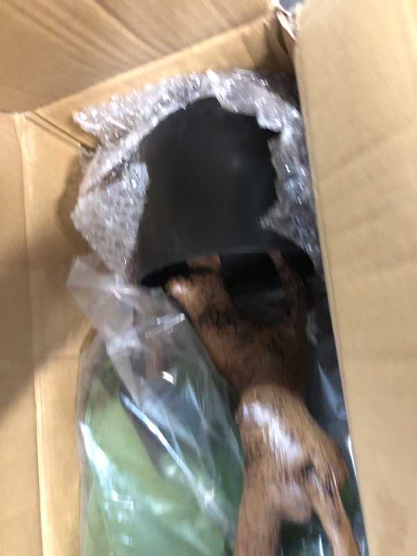 Photo 1 of Melli Welli Artificial Fiddle Leaf Fig Tree 4.1FT Tall Fake Fiddle Leaf Fig Plant Faux Tree in Pot Ficus Tree for Home Decor Indoor Outdoor Office Living Room Bathroom Corner Green 4.1ft Fig Tree