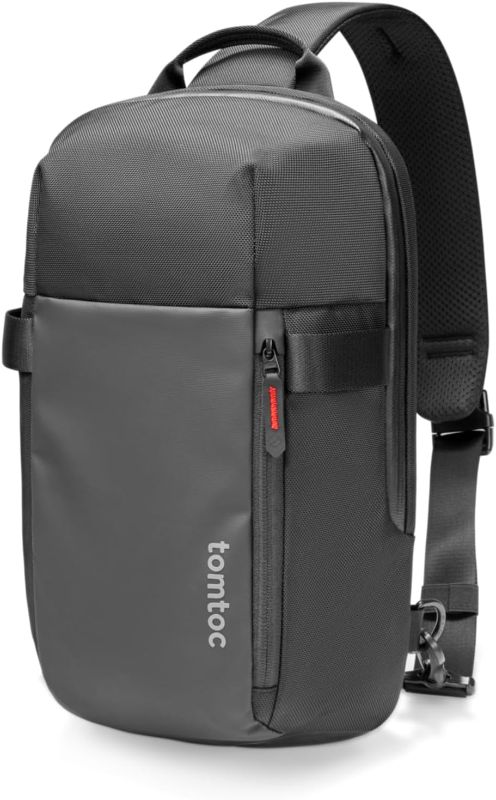 Photo 1 of *PHOTO REFERENCE*Tomtoc Unisex Laptop Backpack, Black, 15.75" x 9.84" x 4.72", 1.2lb
