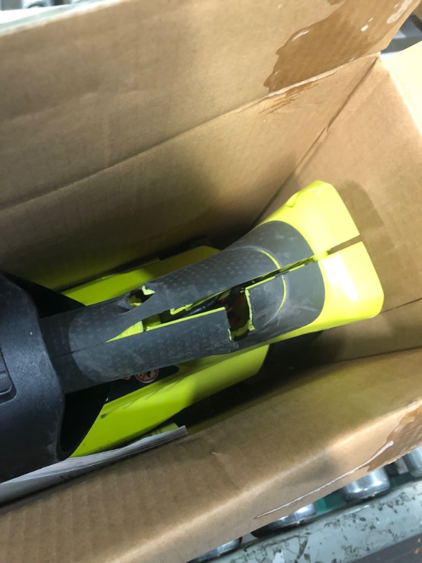 Photo 4 of **PARTS ONLY NO RETURN**RYOBI ONE+ 18V 100 MPH 280 CFM Cordless Battery Variable-Speed Jet Fan Leaf Blower (Tool Only)