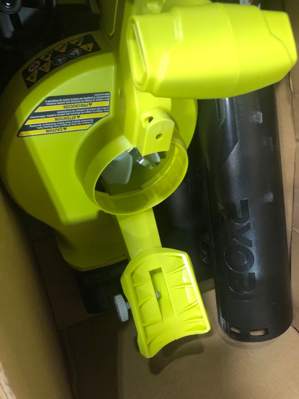 Photo 5 of (PARTS ONLY)RYOBI 40-Volt Lithium-Ion Cordless Battery Leaf Vacuum/Mulcher (Tool Only)