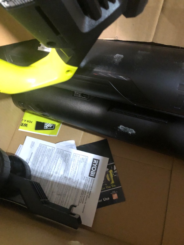 Photo 4 of (PARTS ONLY)RYOBI 40-Volt Lithium-Ion Cordless Battery Leaf Vacuum/Mulcher (Tool Only)
