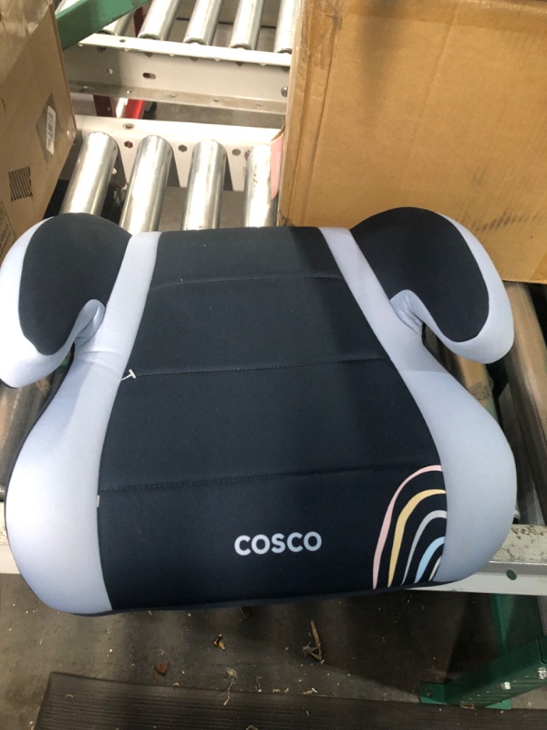 Photo 2 of Cosco Topside Backless Booster Car Seat, Lightweight 40-100 lbs, Rainbow