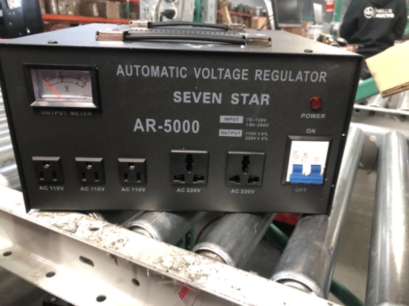 Photo 6 of SEVENSTAR AR 5000W Heavy Duty Voltage Reglator/Stabilizer with Built-in Step Up/Down Voltage Transformer