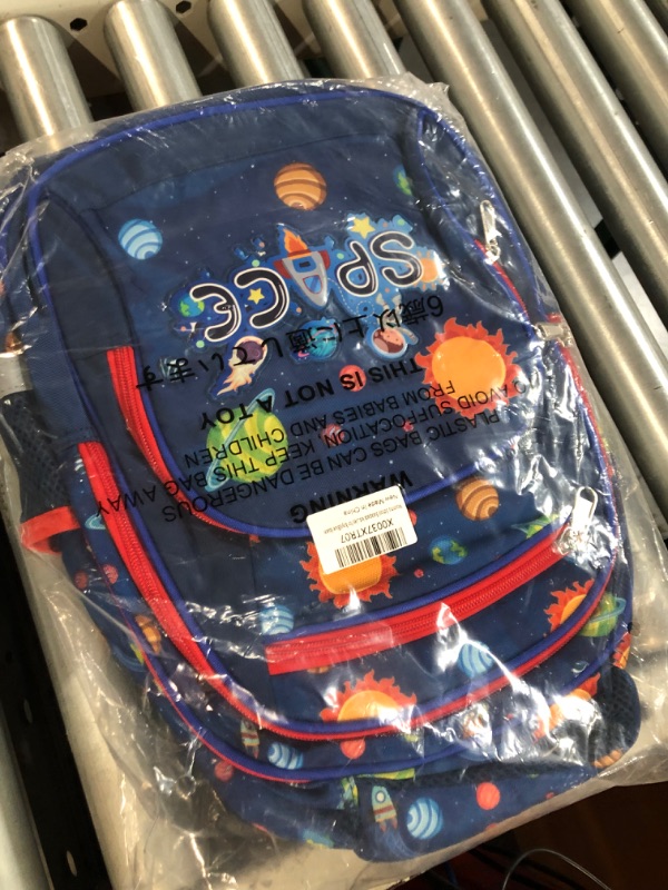 Photo 2 of  School Backpack Kids Bookbag Elementary Preschool Kindergarten Supplies for Boys,16 inch boys school backpack
