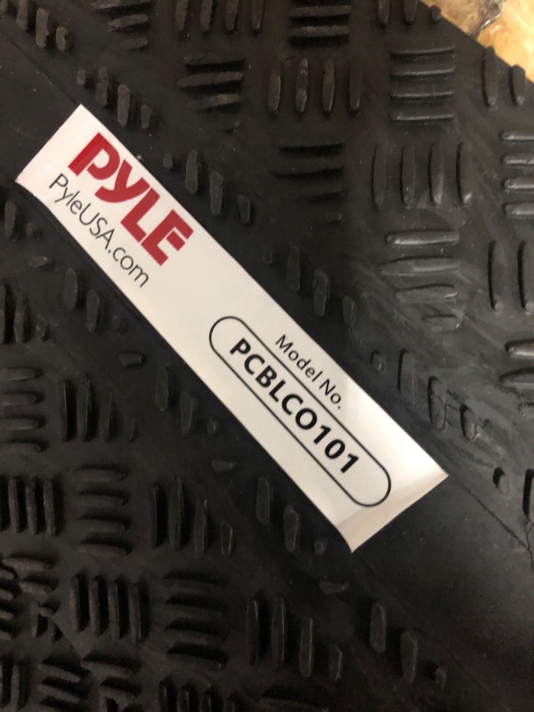 Photo 1 of * used * see images *
Pyle  B07WRSN564 Pyle  Double Ramp Rubber Floor Cord Concealer (Pack of 2) 