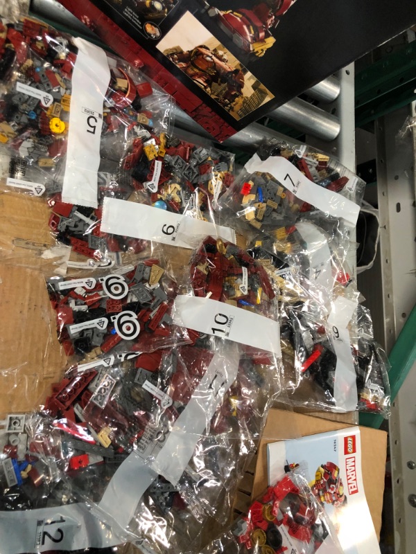 Photo 5 of ***Parts Only***
LEGO Marvel Hulkbuster 76210 Building Set for Adults (4,049 Pieces)