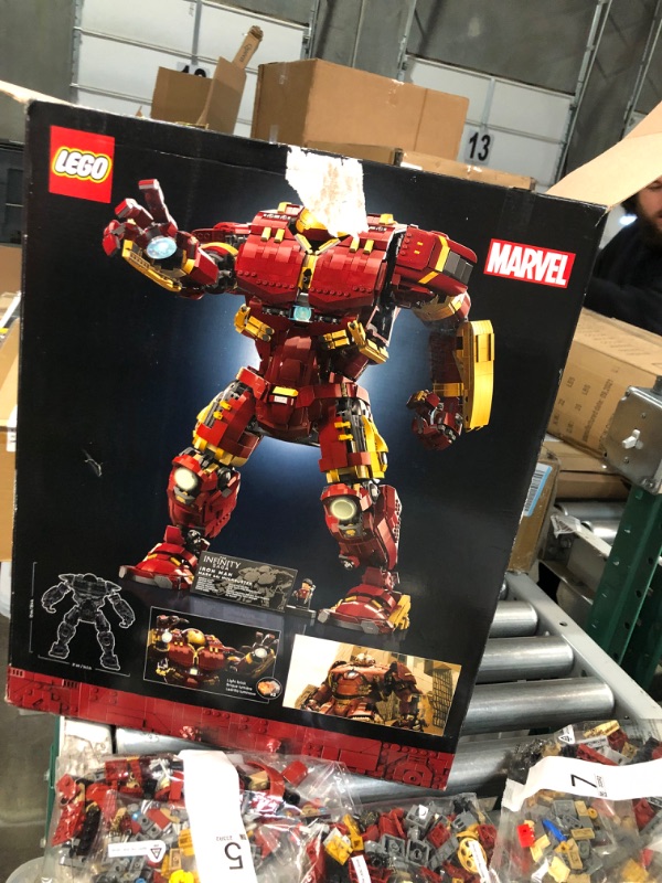 Photo 7 of ***Parts Only***
LEGO Marvel Hulkbuster 76210 Building Set for Adults (4,049 Pieces)