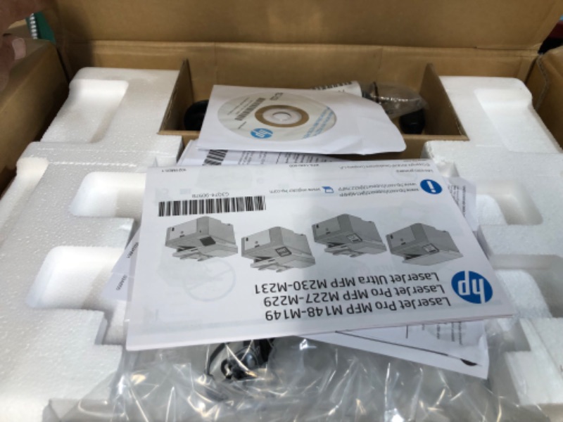 Photo 1 of HP LaserJet Pro MFP M227fdn Monochrome All-in-One Printer with built-in Ethernet & 2-sided printing, (G3Q79A)