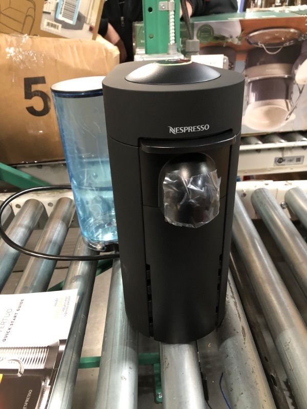 Photo 4 of ***USED - POWERS ON - UNABLE TO TEST FURTHER***
De'Longhi Nespresso VertuoPlus Coffee and Espresso Machine by De'Longhi, 38 ounces, Matte Black