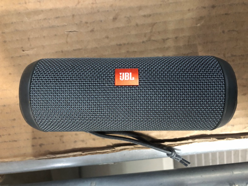 Photo 2 of * missing charger * 
JBL Flip 5: Portable Wireless Bluetooth Speaker, IPX7 Waterproof - Gray
