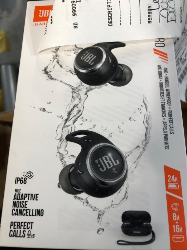 Photo 1 of JBL Reflect Aero TWS (Black), Small Headphones Black