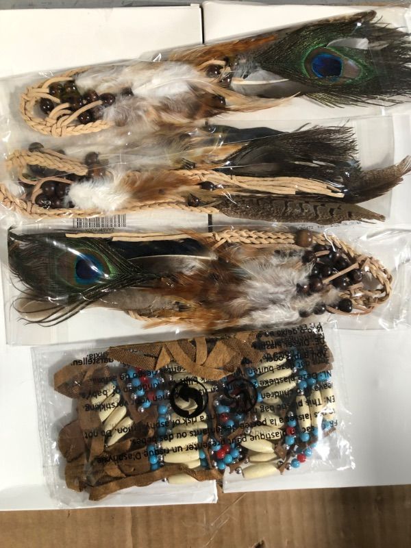 Photo 2 of  6 Pcs NATIVE Costume Accessories