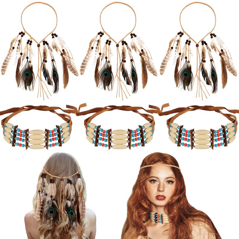 Photo 1 of  6 Pcs NATIVE Costume Accessories