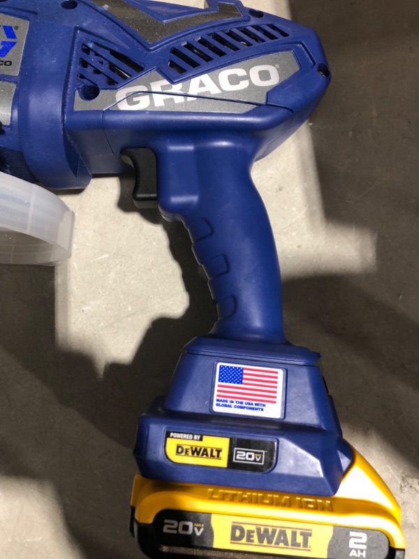 Photo 3 of * used item * sold for parts/repair * 
Graco Handheld TC Pro Cordless Airless Paint Sprayer