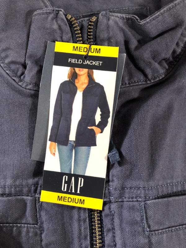 Photo 3 of [MEDIUM]
GAP WOMEN'S UTILITY FIELD JACKET BLUE MEDIUM