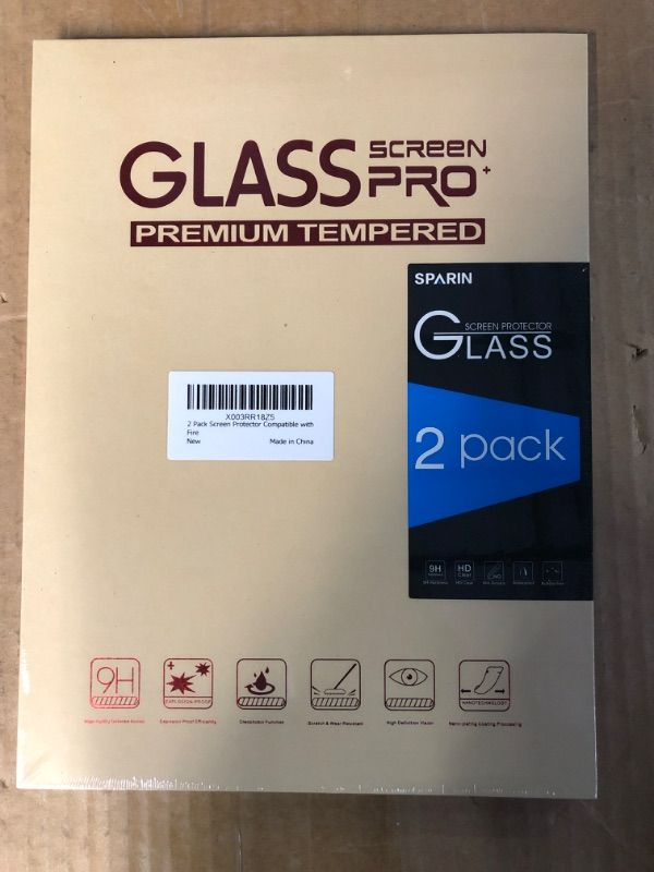 Photo 2 of 2 Pack Screen Protector for All-new Fire HD 10 Tablet (13th Generation, 2023