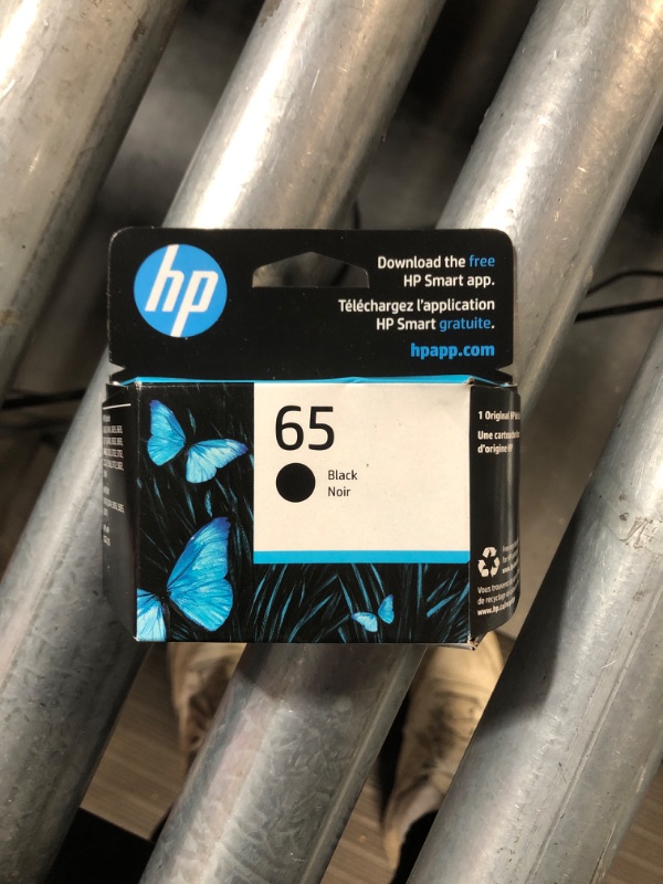 Photo 2 of HP 65 Black Ink Cartridge | Works with HP AMP 100 Series, HP DeskJet 2600, 3700 Series, HP ENVY 5000 Series | Eligible for Instant Ink | N9K02AN 1 Count (Pack of 1)