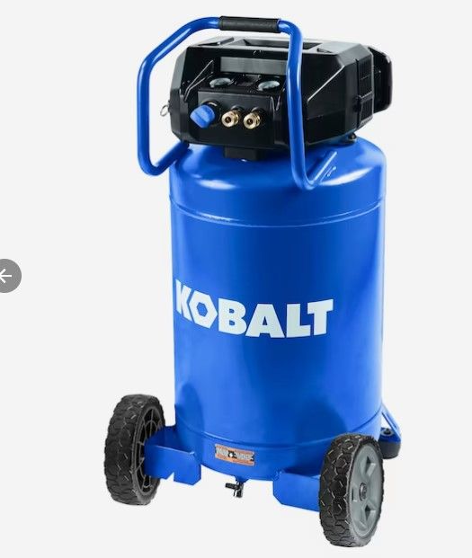 Photo 1 of (READ NOTES Kobalt 20-Gallons Portable 175 Psi Vertical Air Compressor

