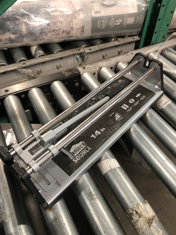 Photo 1 of (USED) Project Source 14-in Ceramic Tile Cutter Kit
