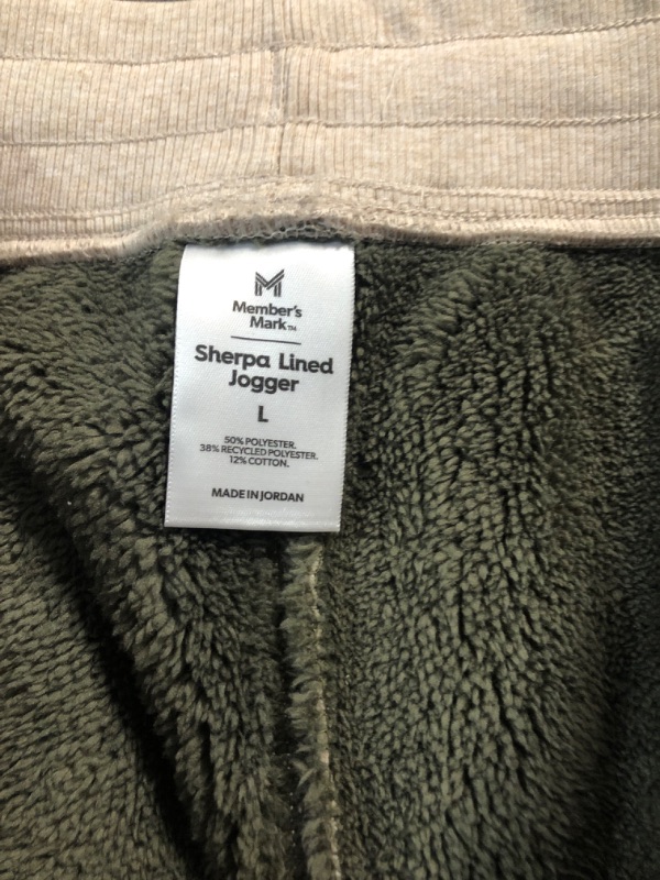 Photo 1 of members mark sherpa lined joggers 