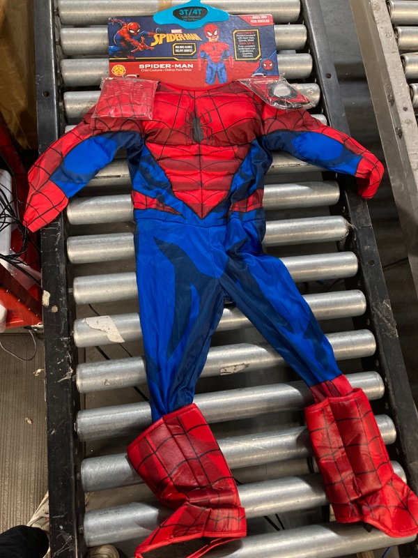 Photo 2 of 3T-4T Marvel Spider-Man Toddler Costume
