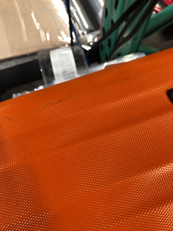 Photo 3 of (READ NOTES) Amazon Basics 21-Inch Hardside Spinner, Orange Orange 21-inch Spinner