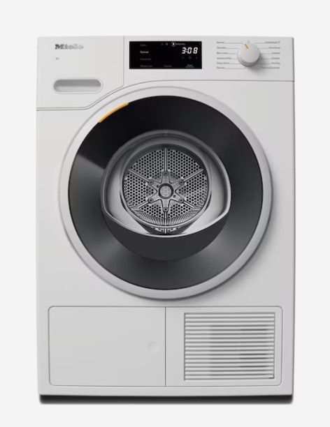 Photo 1 of (READ NOTES) Miele T1 Series 4.02-cu ft Stackable Ventless Smart Electric Dryer (Lotus White) ENERGY STAR
