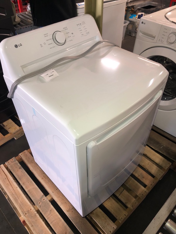 Photo 4 of (READ NOTES) 7.3 Cu.Ft. Vented Electric Dryer in White with Sensor Dry Technology
