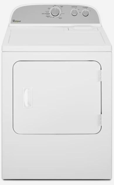 Photo 1 of (READ NOTES) Whirlpool 7-cu ft Electric Dryer (White)
