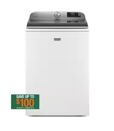 Photo 1 of (READ NOTES) 5.3 cu. ft. Smart Capable White Top Load Washing Machine with Extra Power, ENERGY STAR
