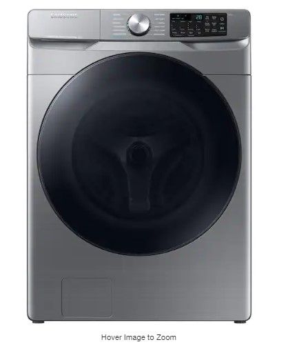 Photo 1 of (READ NOTES) 4.5 cu. ft. Smart High-Efficiency Front Load Washer with Super Speed in Platinum
