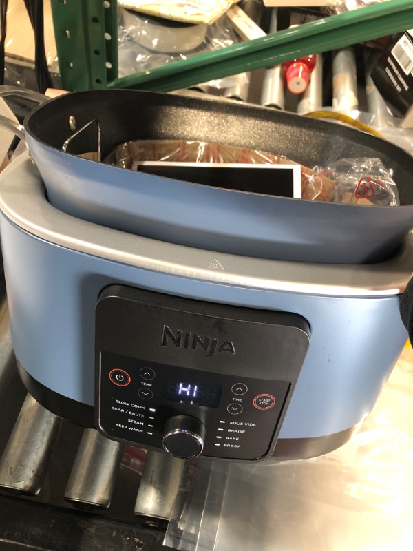 Photo 4 of (READ NOTES) Ninja MC1001A Foodi PossibleCooker PRO 8.5 Quart Multi-Cook Blue
