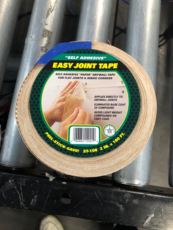 Photo 2 of (READ NOTES) Easy Joint Tape 2-in x 100-ft Solid Self-Adhesive Joint Tape
