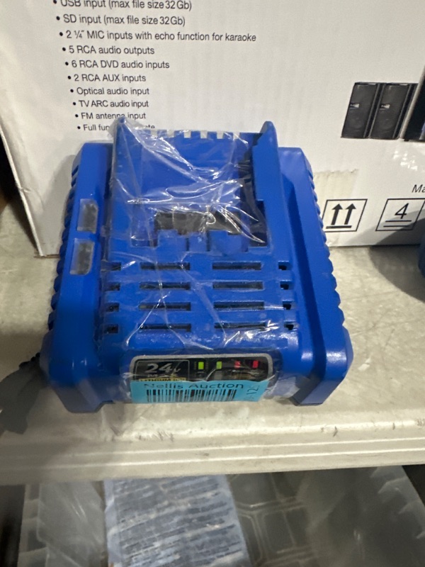 Photo 1 of Kobalt KRC 2445-03 24-volt Lithium Ion Battery Charger for Cordless Tools
