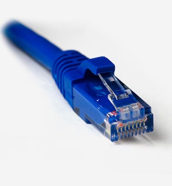 Photo 1 of (READ NOTES) Legrand 100-ft 24 AWG/4 Cat 6 (Ethernet) Indoor Blue Data Cable Coil
